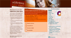 Desktop Screenshot of addictions-infos-gard.org